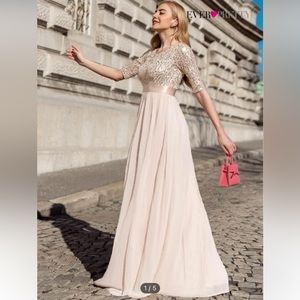 Elegant Sequins Dress